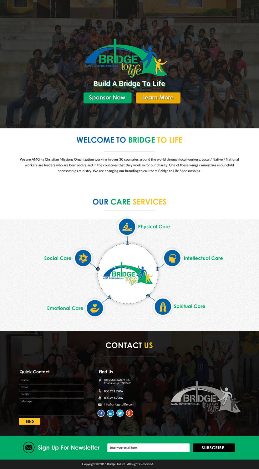 Landing Page Design by Sbss for this project | Design #10790127