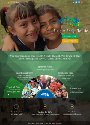 Child Sponsorships Landing Page