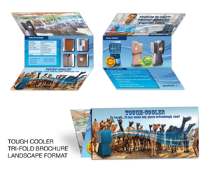 Brochure Design Project - Tough Cooler | Brochure Design by OMSPlus Creative Solutions