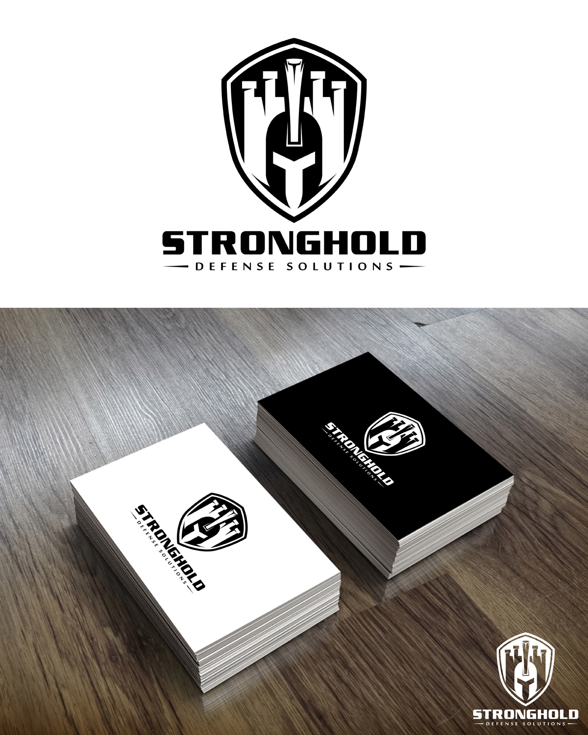 Logo Design by MoonFeather for strongholddefense.com | Design #10732091
