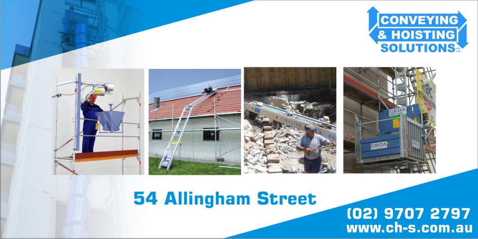 Signage Design by Falguni for Conveying & Hoisting Solutions | Design #10892597