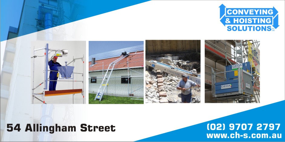 Signage Design by Falguni for Conveying & Hoisting Solutions | Design #10892605