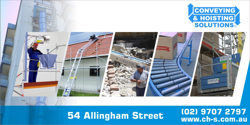 Signage Design by Falguni for Conveying & Hoisting Solutions | Design #10894722