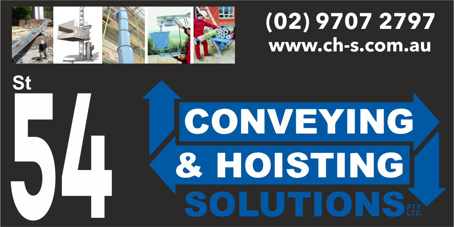 Signage Design by Pint & Promotional Projects for Conveying & Hoisting Solutions | Design #10769263