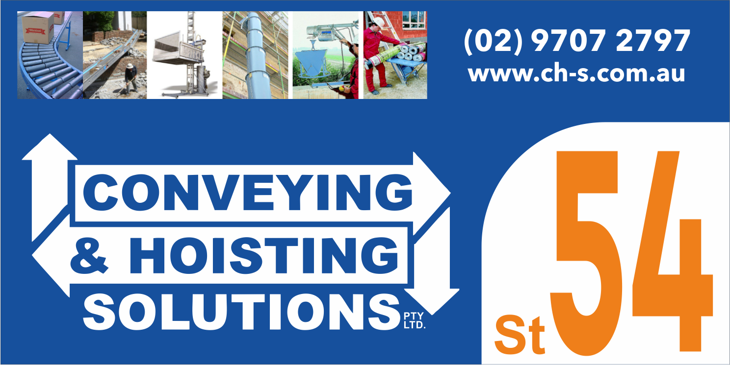 Signage Design by Pint & Promotional Projects for Conveying & Hoisting Solutions | Design #10769686