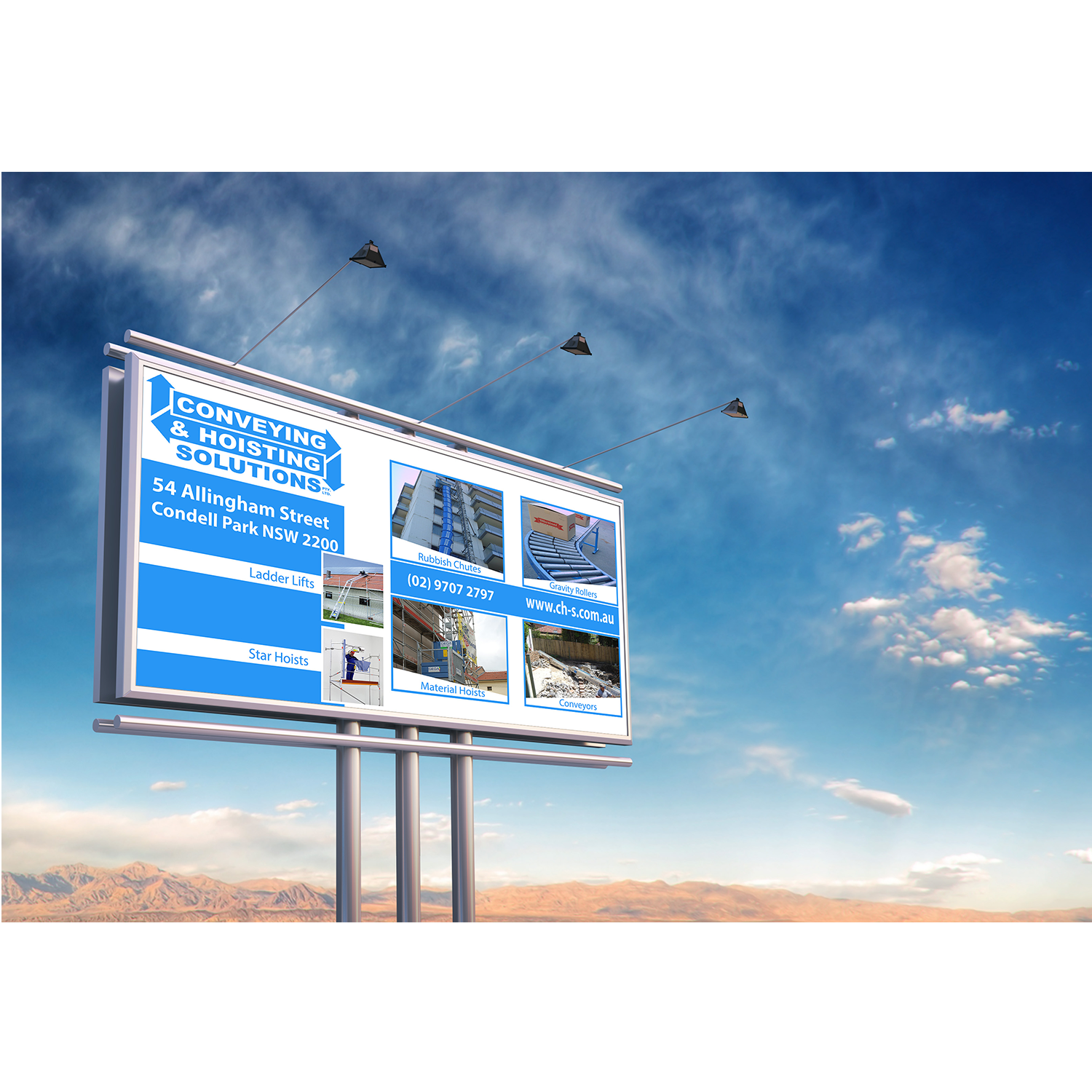 Diseño de Señalética por designemmi para Conveying & Hoisting Solutions | Diseño #10891619