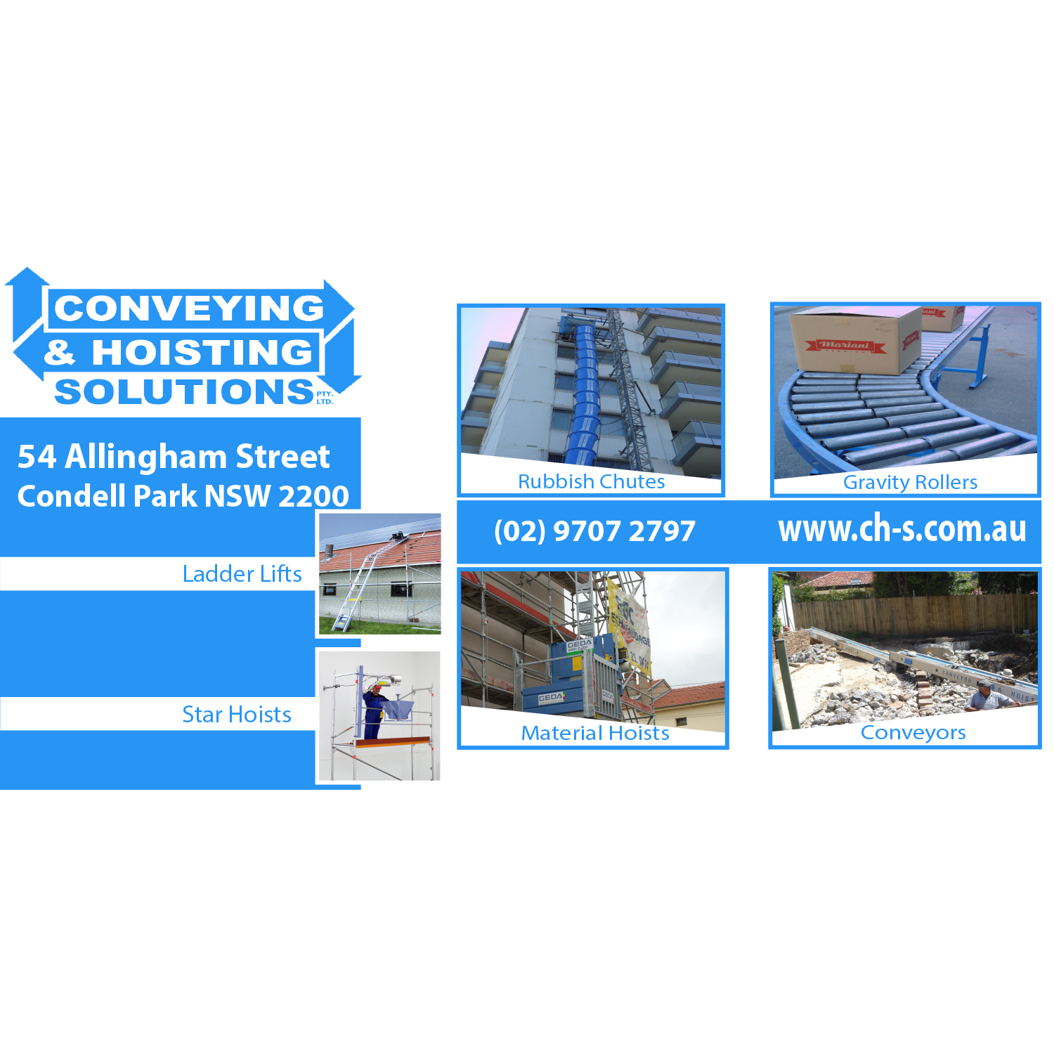 Design de Panneau par designemmi pour Conveying & Hoisting Solutions | Design #10893005