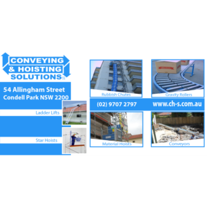 Signage Design by designemmi for Conveying & Hoisting Solutions | Design: #10893005