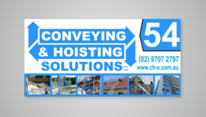 Design de Panneau par Maestroto pour Conveying & Hoisting Solutions | Design : #10770931