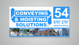 Design de Panneau par Maestroto pour Conveying & Hoisting Solutions | Design #10911381