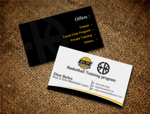 Business Card Design by Lanka Ama for Edge Basketball | Design: #10731507