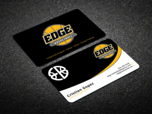 Business Card Design by Verified artistry (Design garden) for Edge Basketball | Design: #10732980