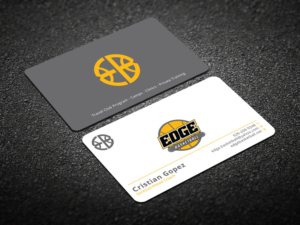 Business Card Design by Verified artistry (Design garden) for Edge Basketball | Design: #10732996