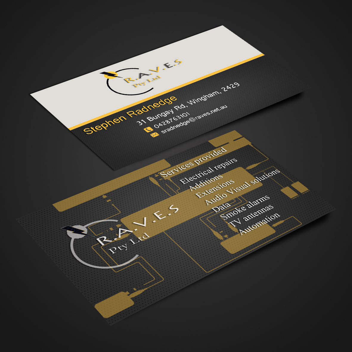 Visitenkarten-Design von Harshan für dieses Projekt | Design #2263383