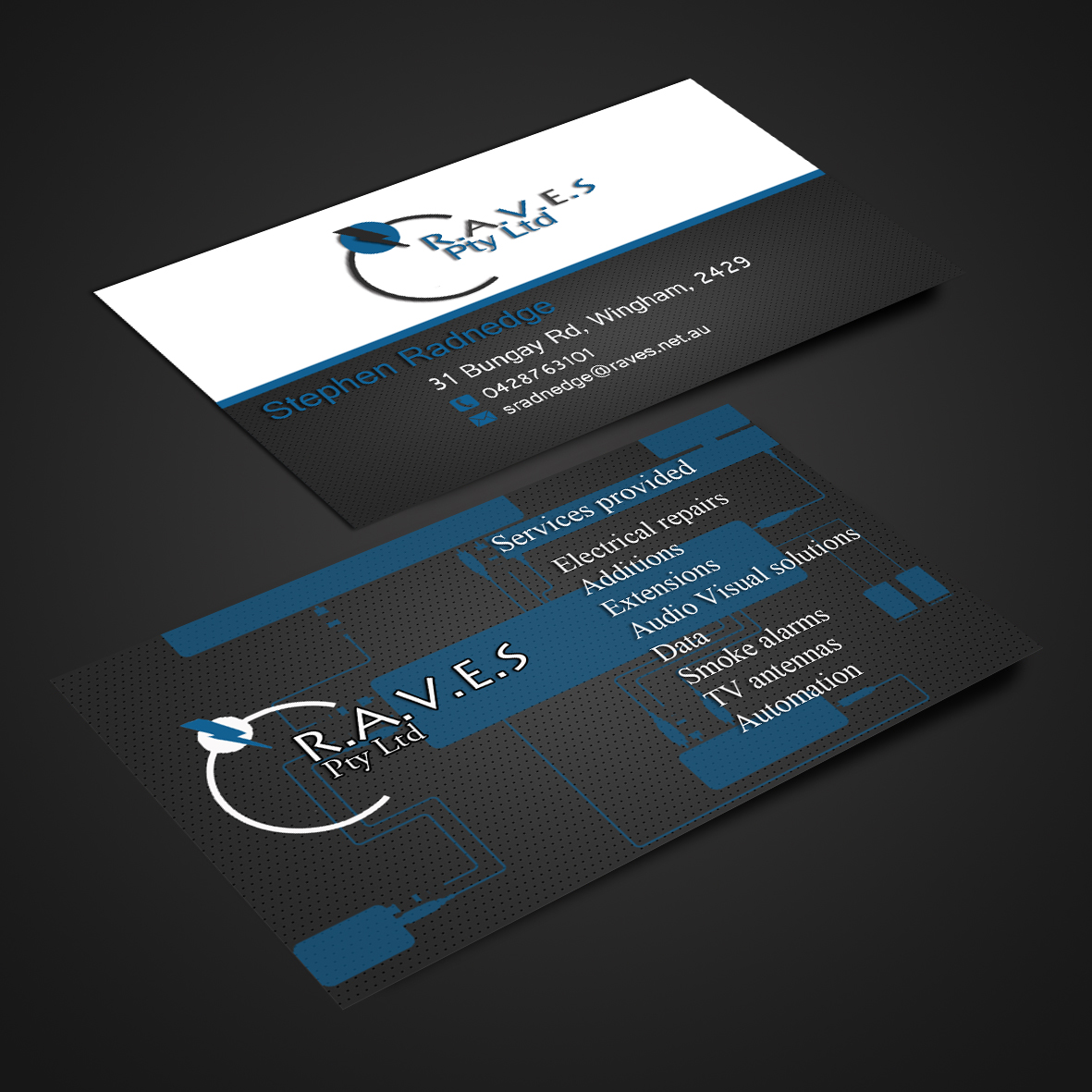 Visitenkarten-Design von Harshan für dieses Projekt | Design #2265978