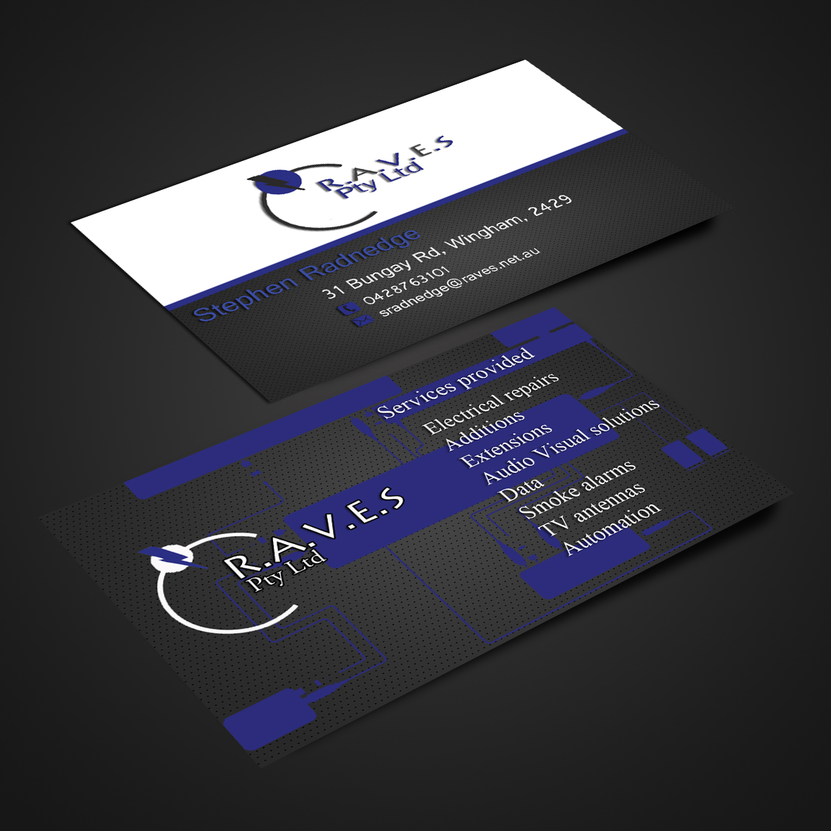 Business Card Design by Harshan for this project | Design: #2268931