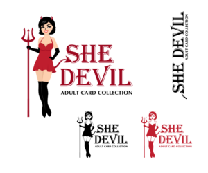 She Devil, an adult card collection | Diseño de Logo por m_designs