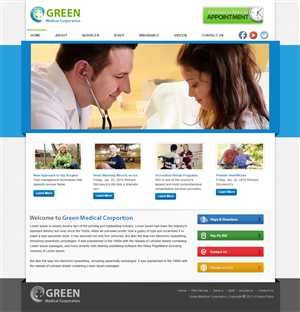 Diseño Web por webxvision para Green Medical Corporation | Diseño #2531348