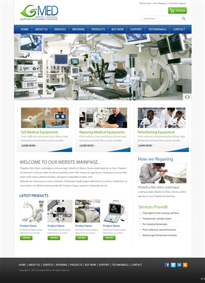 Diseño Web por pb para Green Medical Corporation | Diseño #2500350
