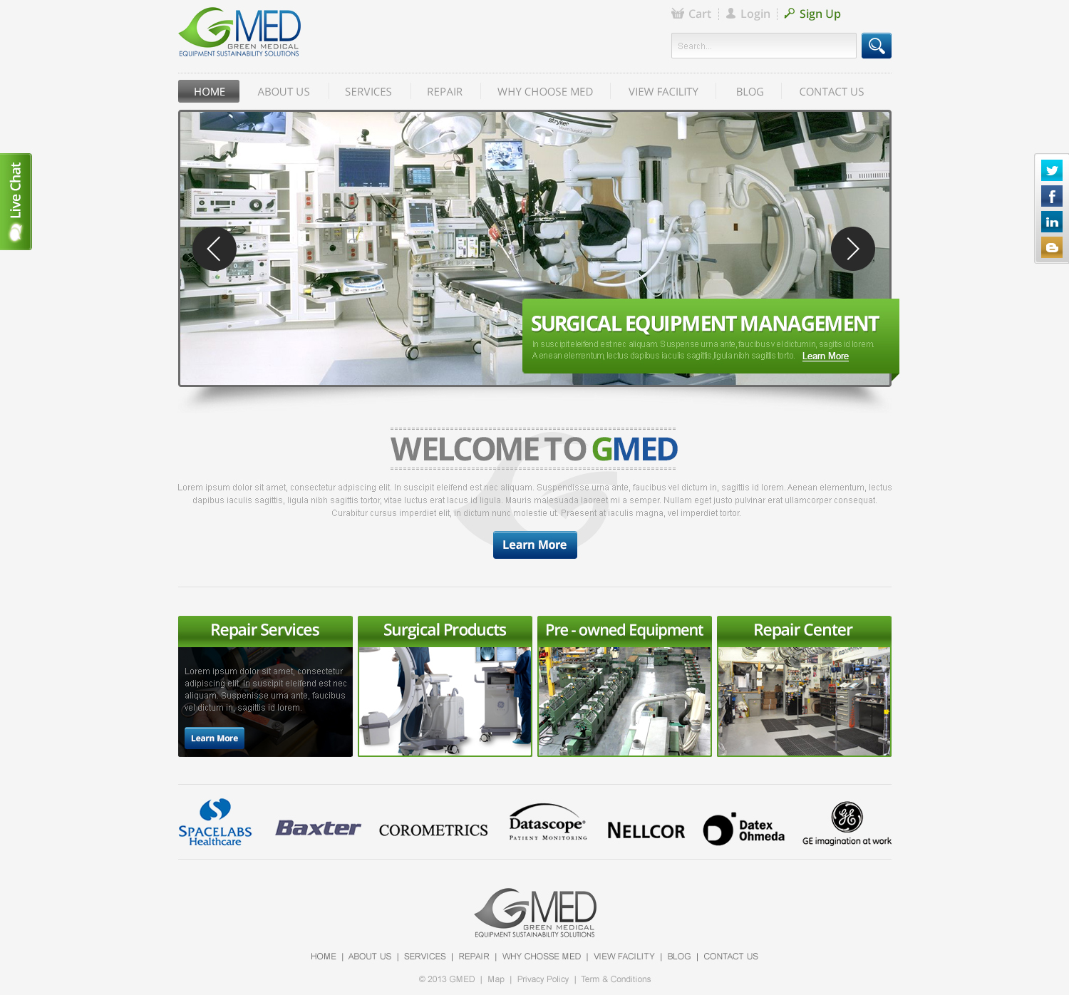 Diseño Web por TechWise para Green Medical Corporation | Diseño #2511439