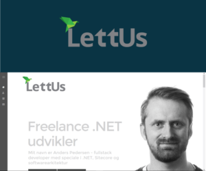 Logo Design by krishno gs for LettUs ApS | Design: #10872646