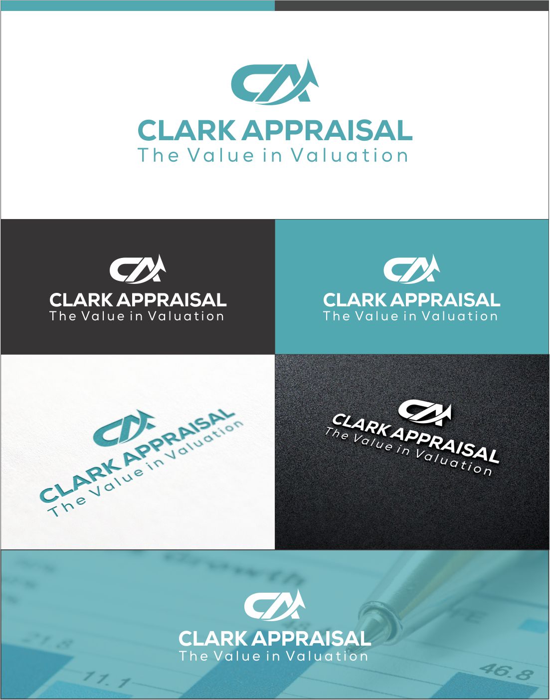 Diseño de Logo por DG para Clark Appraisal | Diseño #10746030