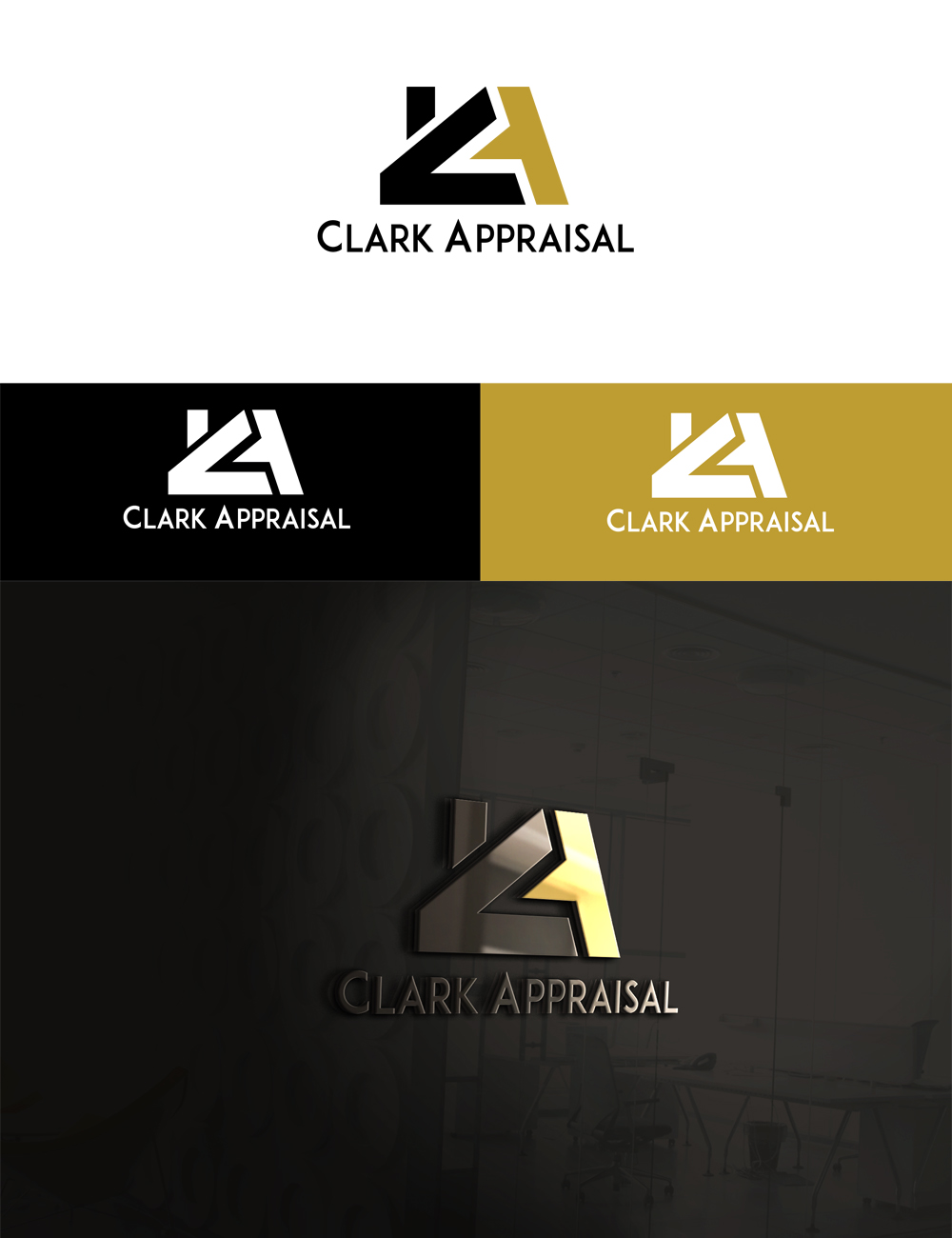 Logo-Design von goranvisnjic82 für Clark Appraisal | Design #10770779