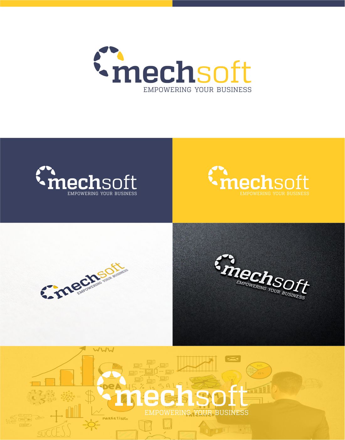 Logo Design by DG for MechSoft Bilgi ve Iletisim Tek. Tic. A.S | Design #10746045