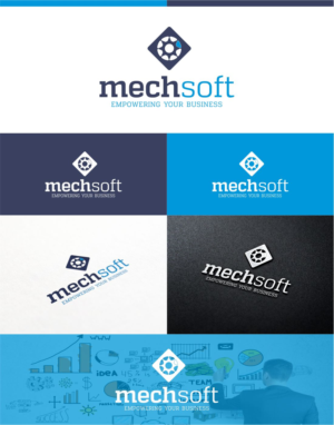 Diseño de Logo por DG para MechSoft Bilgi ve Iletisim Tek. Tic. A.S | Diseño: #10746048