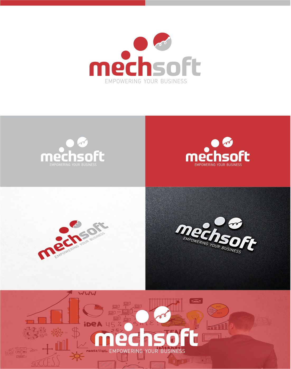 Logo Design by DG for MechSoft Bilgi ve Iletisim Tek. Tic. A.S | Design #10746050