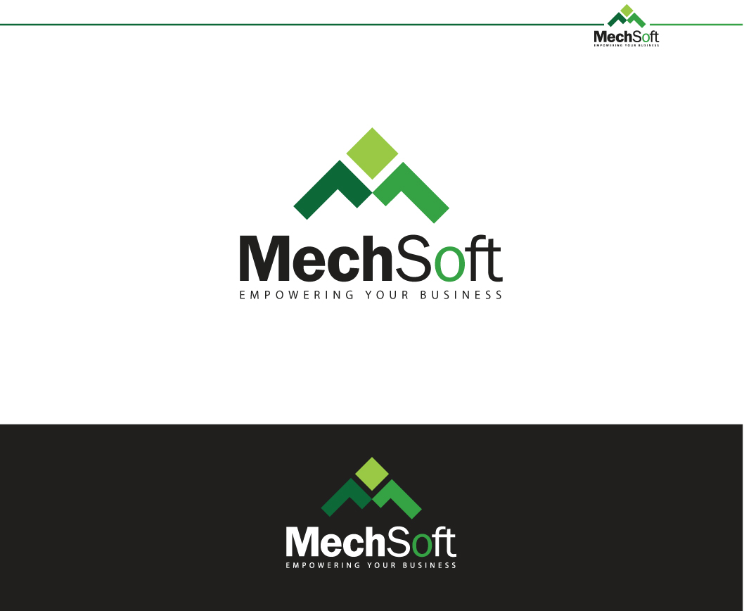 Logo Design by volebaba for MechSoft Bilgi ve Iletisim Tek. Tic. A.S | Design #10735924