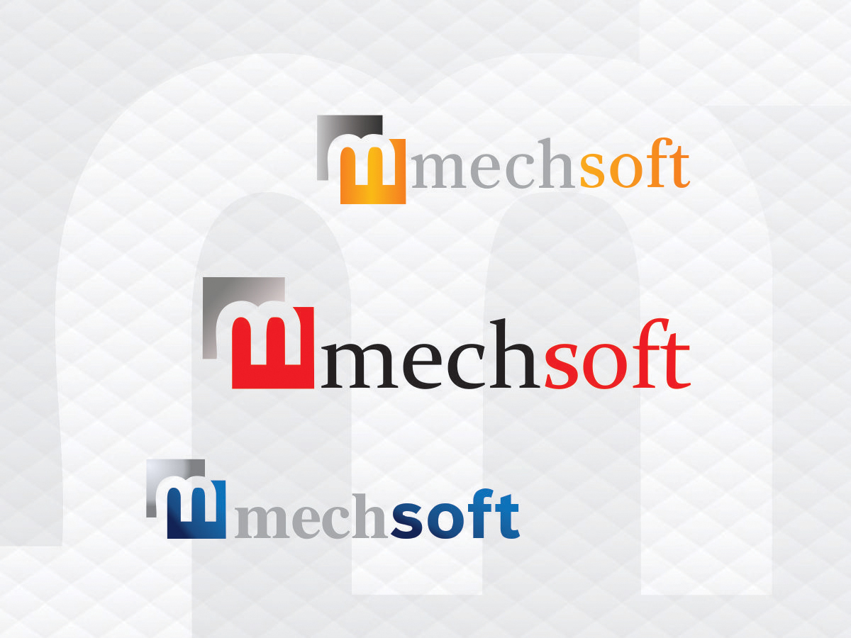 Logo-Design von nibzzmathews für MechSoft Bilgi ve Iletisim Tek. Tic. A.S | Design #10777993