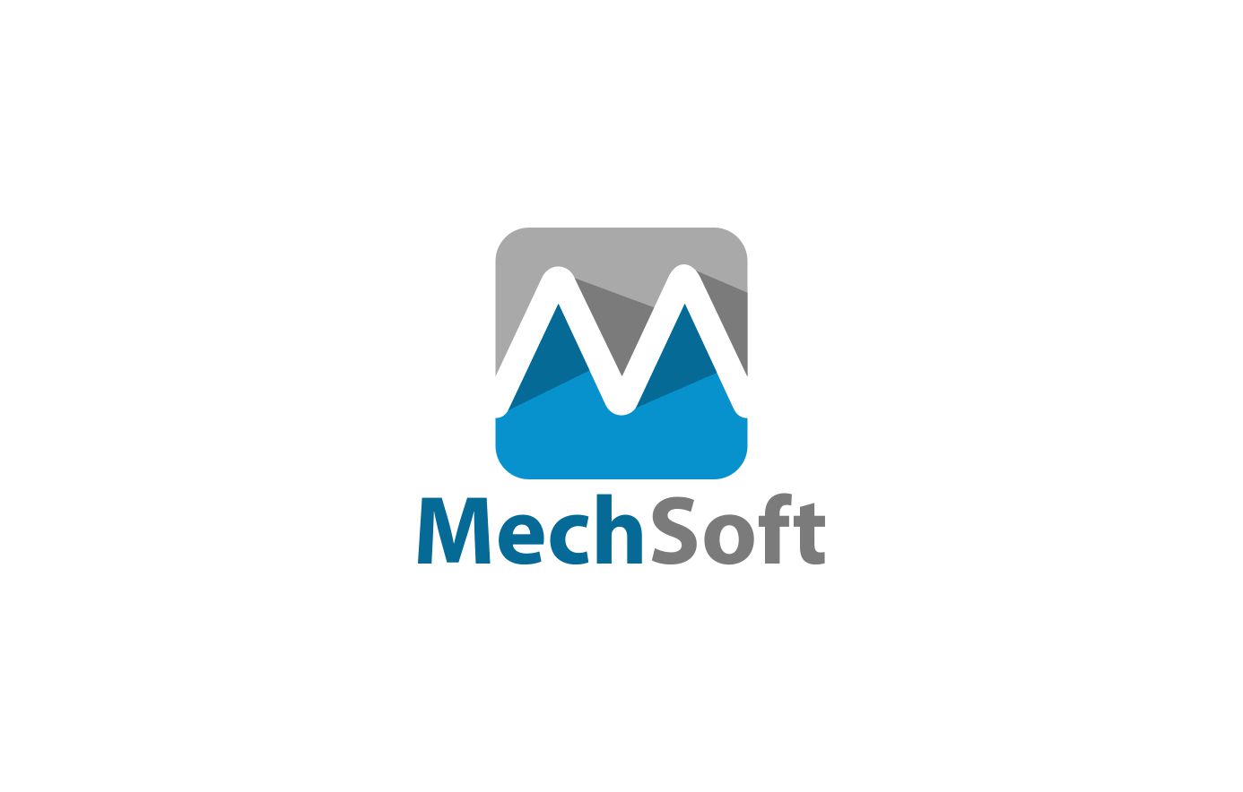 Logo Design by ecorokerz for MechSoft Bilgi ve Iletisim Tek. Tic. A.S | Design #10742388