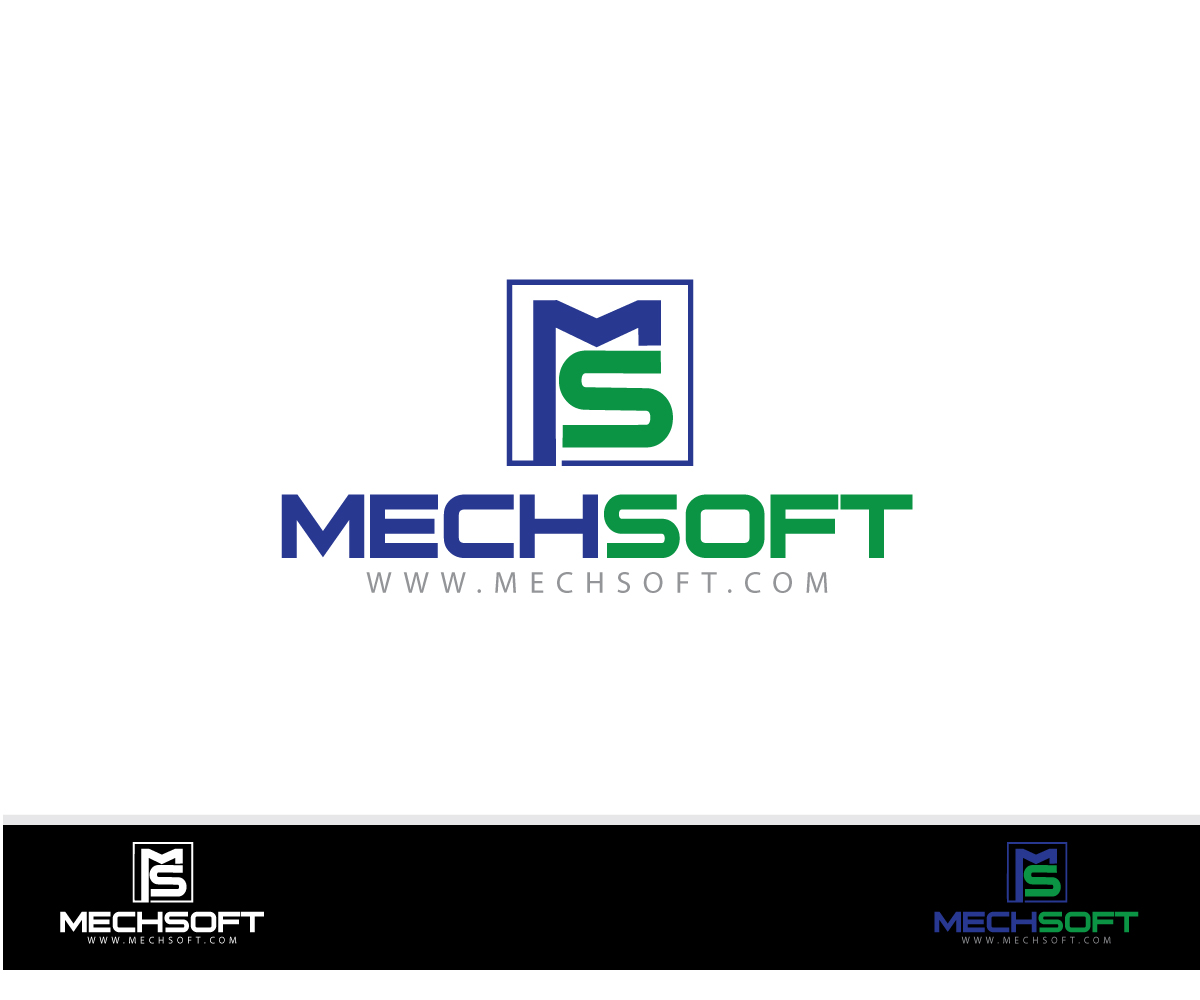 Logo Design by e-graphics for MechSoft Bilgi ve Iletisim Tek. Tic. A.S | Design #10741629