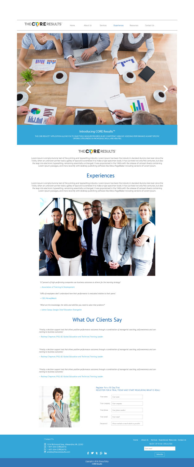 Web Design by Einder for this project | Design #10829400