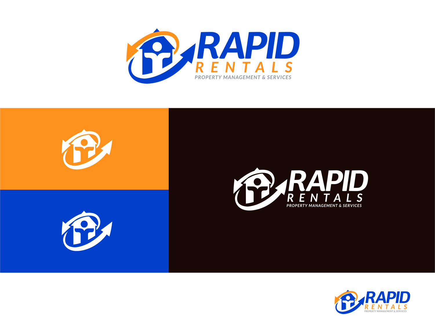Design de Logo par CanDoDesign pour Rapid Rents Property Management & Services | Design #10763052