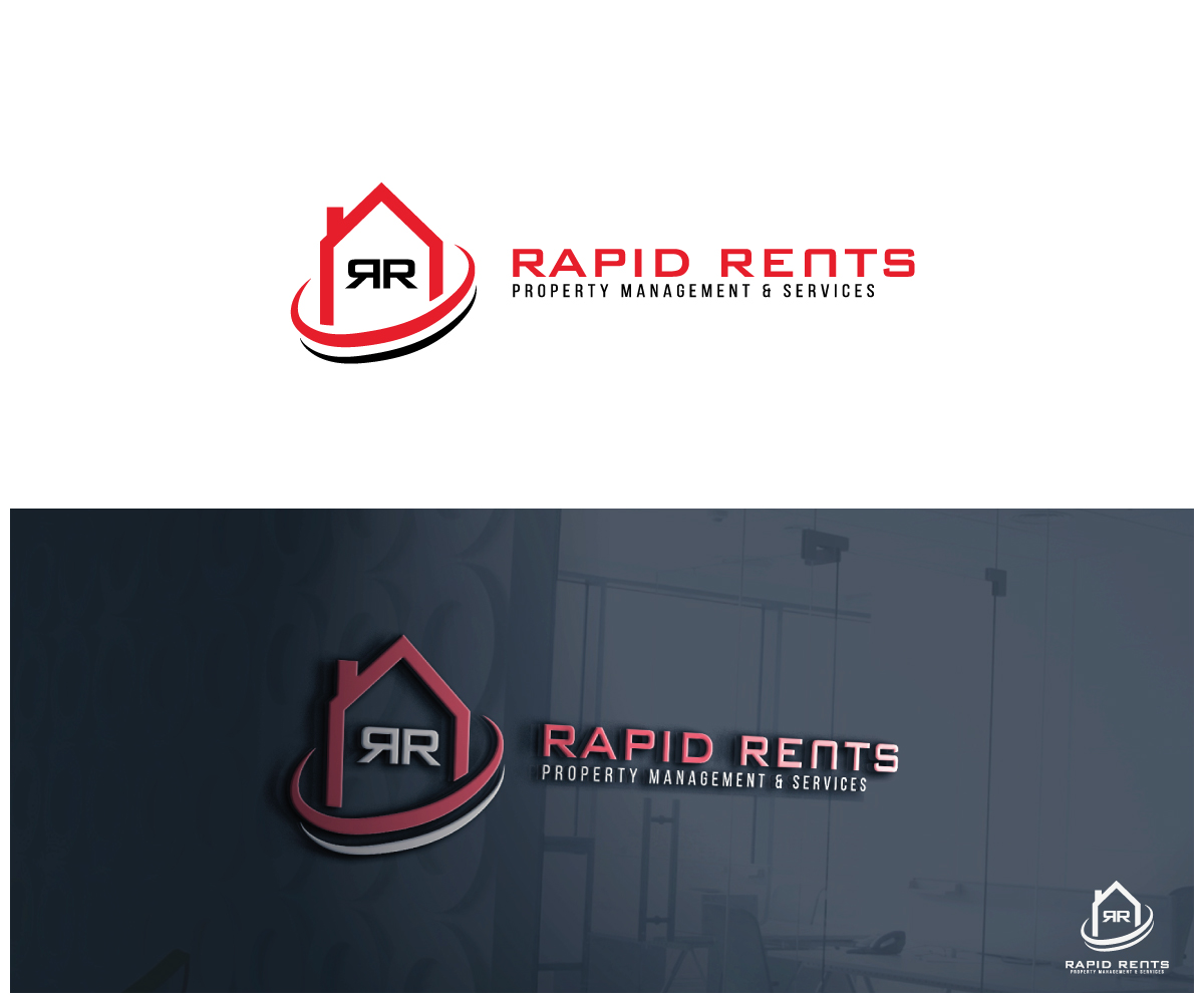Design de Logo par Azus pour Rapid Rents Property Management & Services | Design #10810088