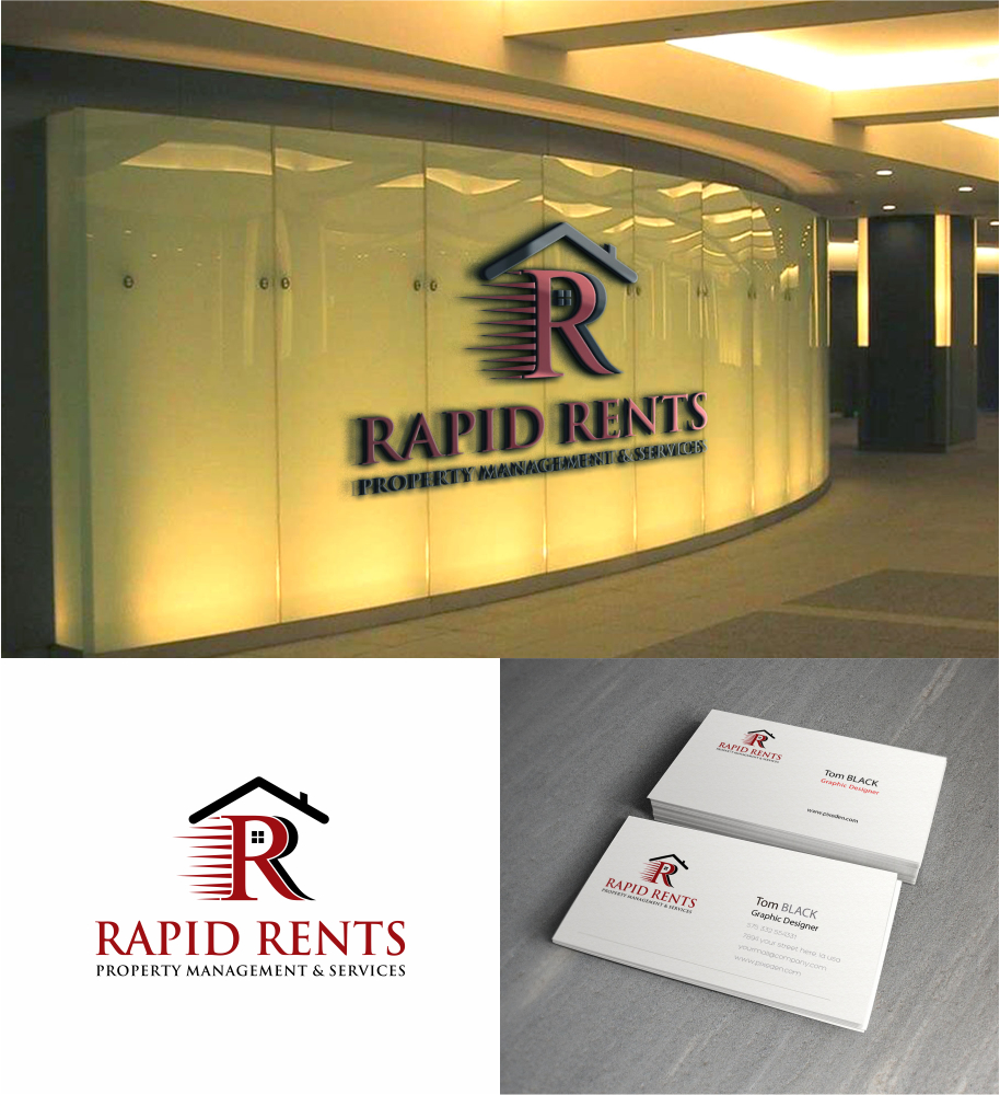 Design de Logo par g234t_d4y pour Rapid Rents Property Management & Services | Design : #10781447