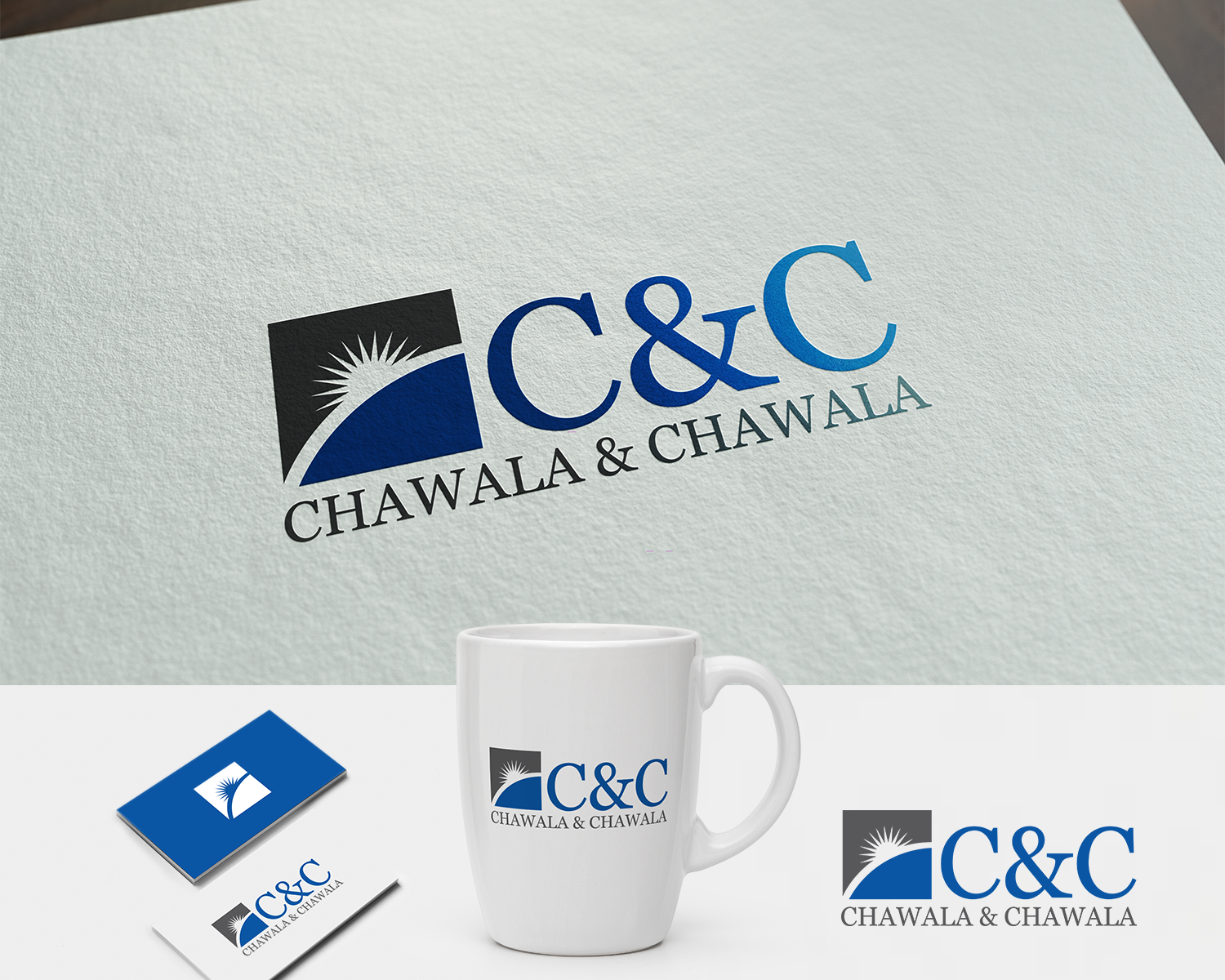 Diseño de Logo por Firstception para CHAWLA AND CHAWLA PC | Diseño #10822369
