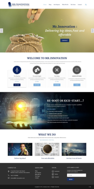 Web Design by pb for this project | Design: #10752814