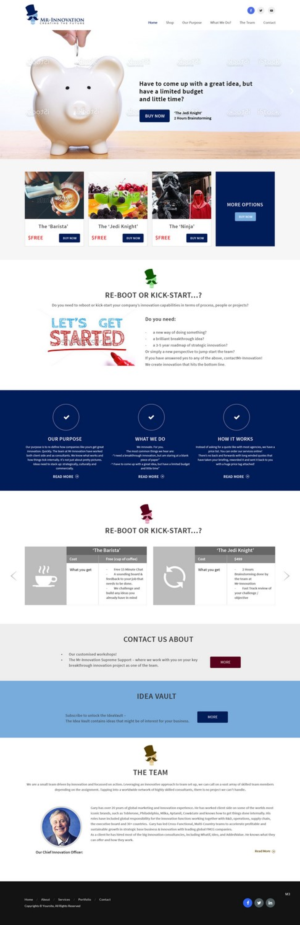 Web Design by pb for this project | Design: #10752816