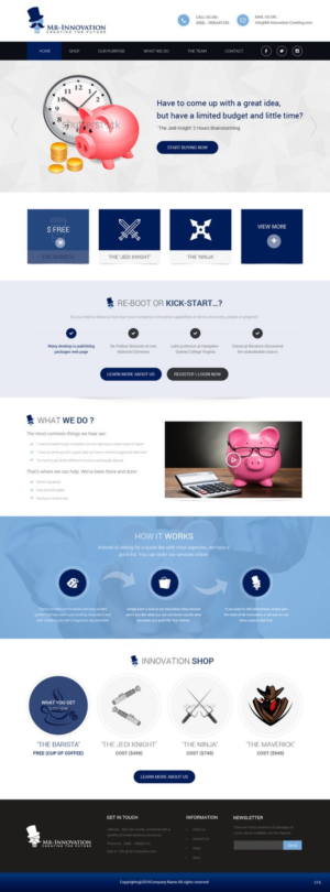 Web Design par pb pour ce projet | Design : #10752817