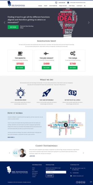 Web Design par pb pour ce projet | Design : #10752818