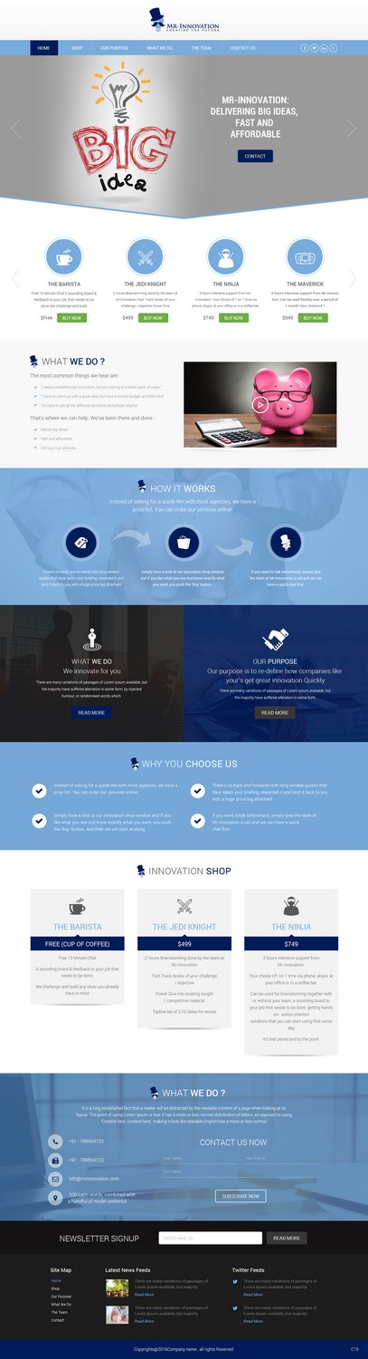 Web Design par pb pour ce projet | Design #10781054