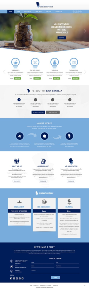 Web Design par pb pour ce projet | Design : #10804702