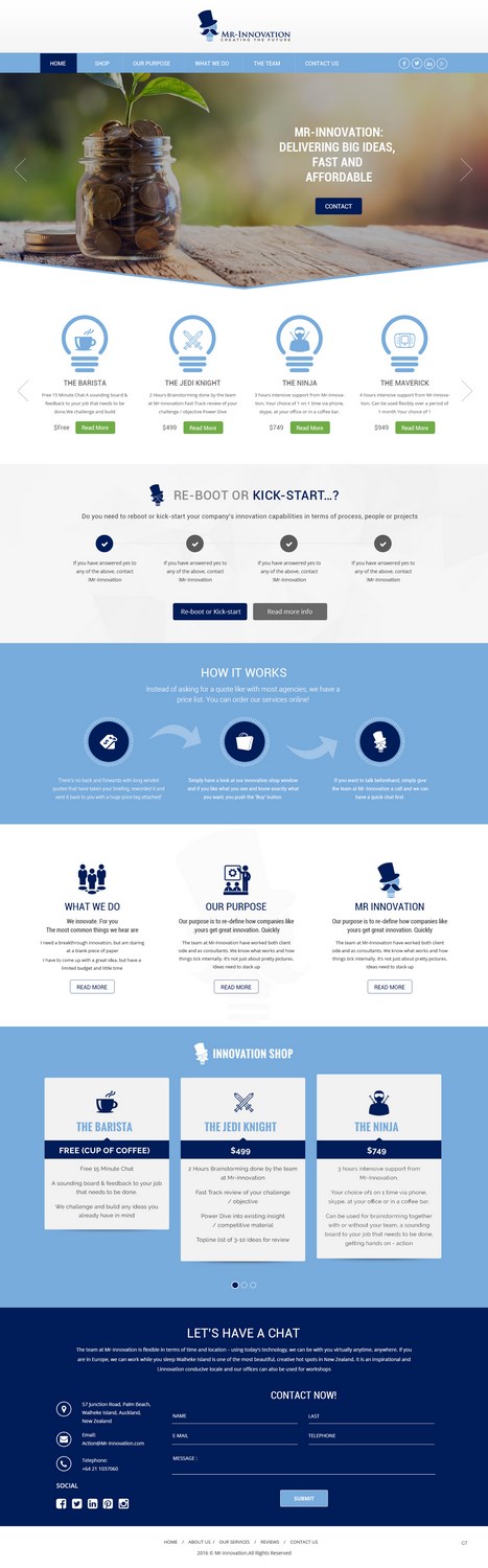 Web-Design von pb für dieses Projekt | Design #10811548