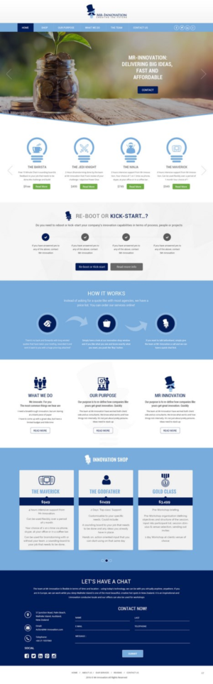 Web Design par pb pour ce projet | Design : #10811549