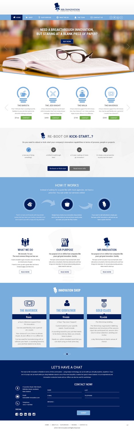 Web Design by pb for this project | Design #10877568