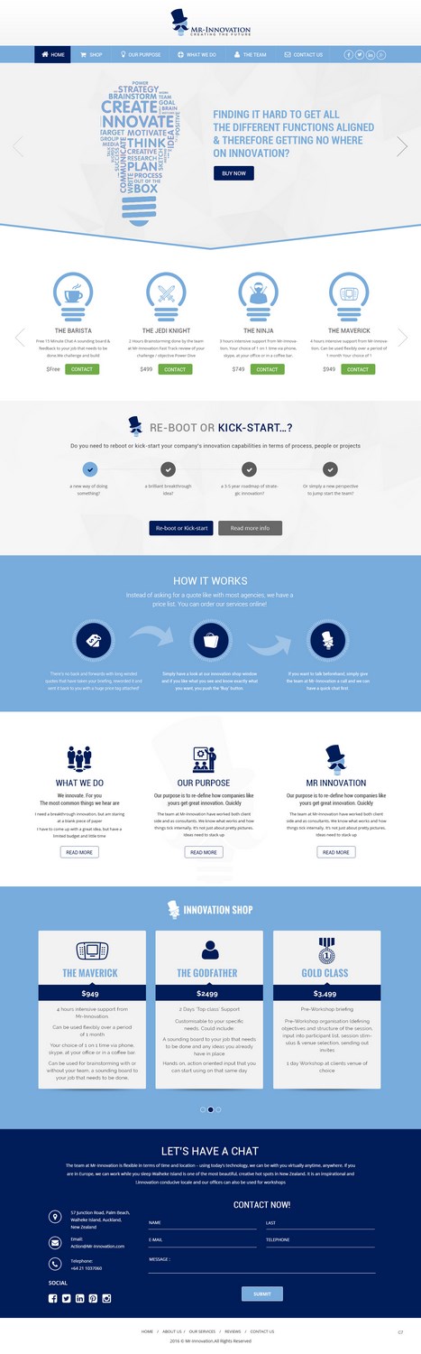 Web Design by pb for this project | Design #10877569