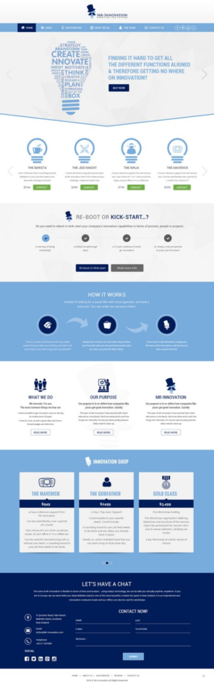 Web Design by pb for this project | Design: #10877569